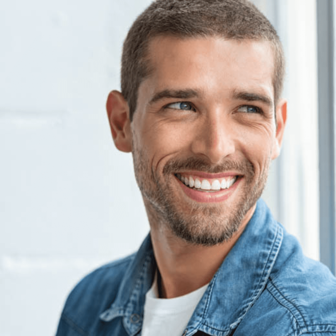 Man Smiling After Cosmetic Dentistry Procedure in Madison, AL