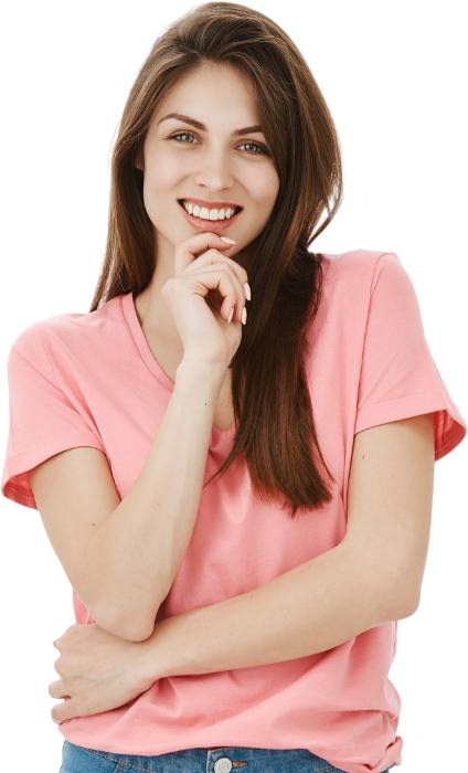 smiling woman